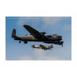 Lancaster and Spitfire