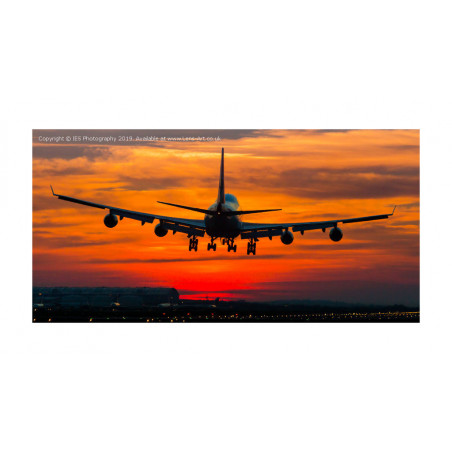 747 Sunset