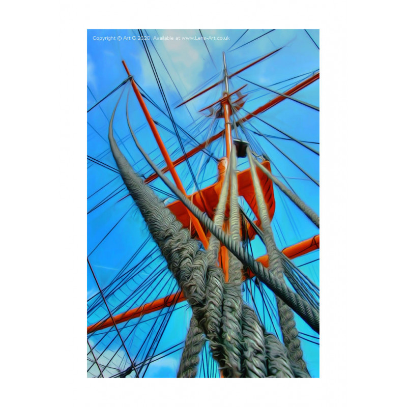 HMS Warrior Rigging